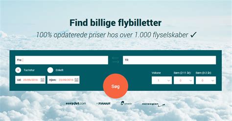 billige fly billet